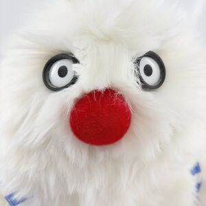 Vintage Bigfoot Monster White Plush Rare US Olympic Festival Mascot Target 1990